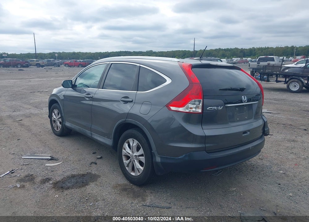 2013 HONDA CR-V EX-L VIN: 2HKRM3H72DH521440
