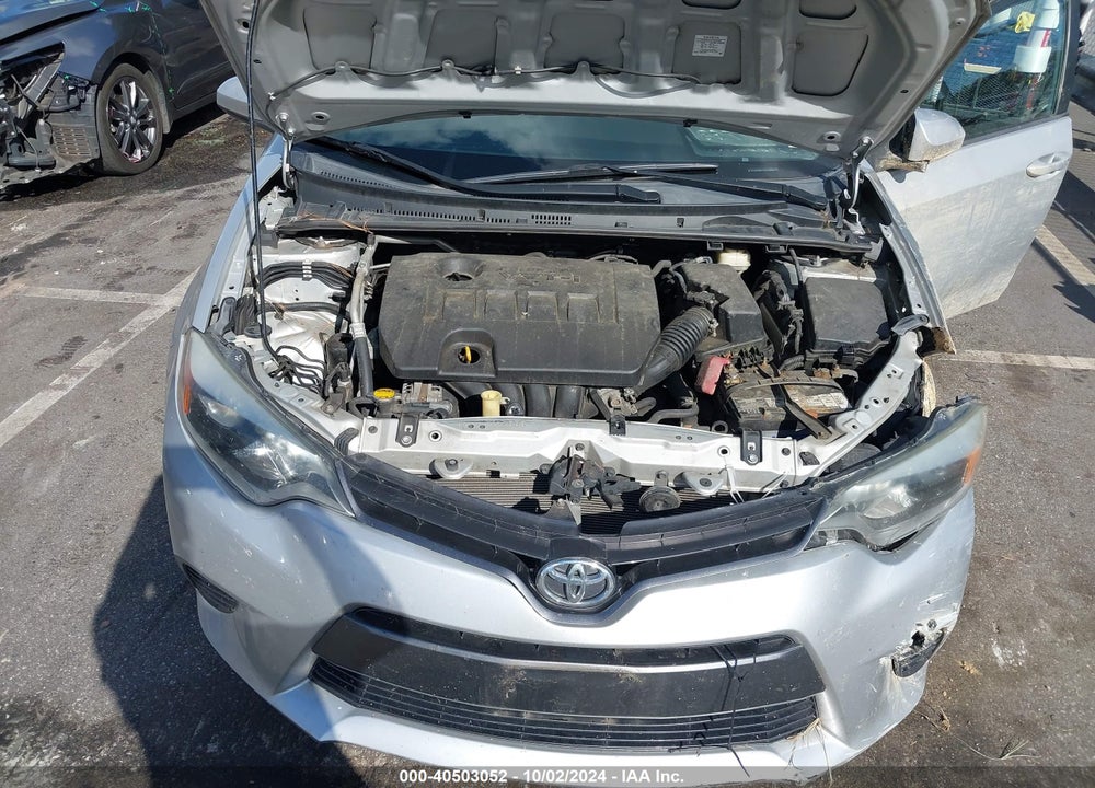 2016 TOYOTA COROLLA LE VIN: 2T1BURHE7GC616859