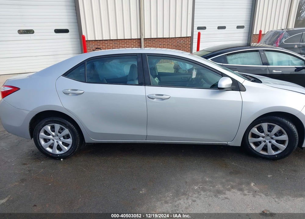 2016 TOYOTA COROLLA LE VIN: 2T1BURHE7GC616859