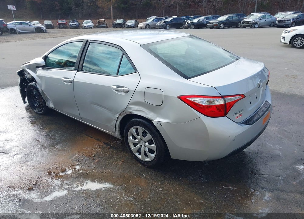 2016 TOYOTA COROLLA LE VIN: 2T1BURHE7GC616859