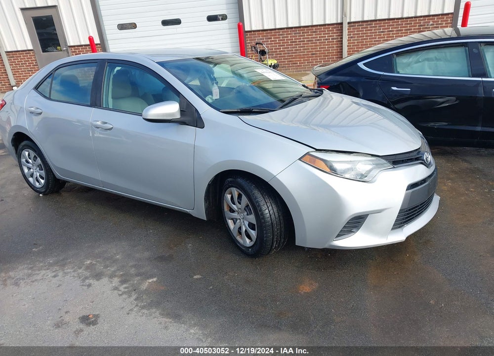 2016 TOYOTA COROLLA LE VIN: 2T1BURHE7GC616859