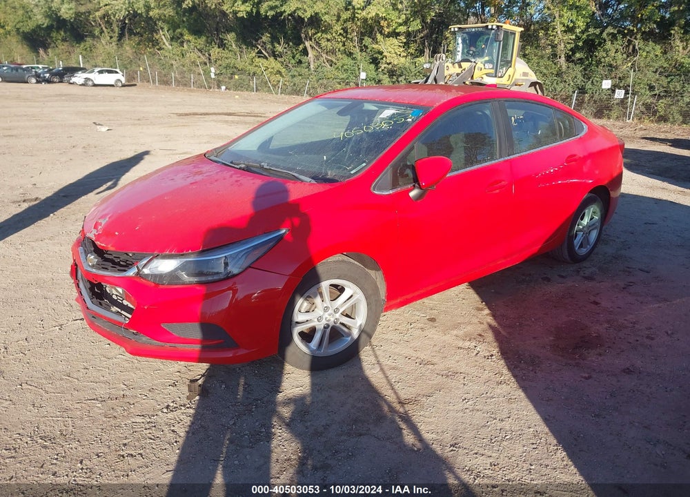 2017 CHEVROLET CRUZE LT AUTO VIN: 1G1BE5SM3H7133547