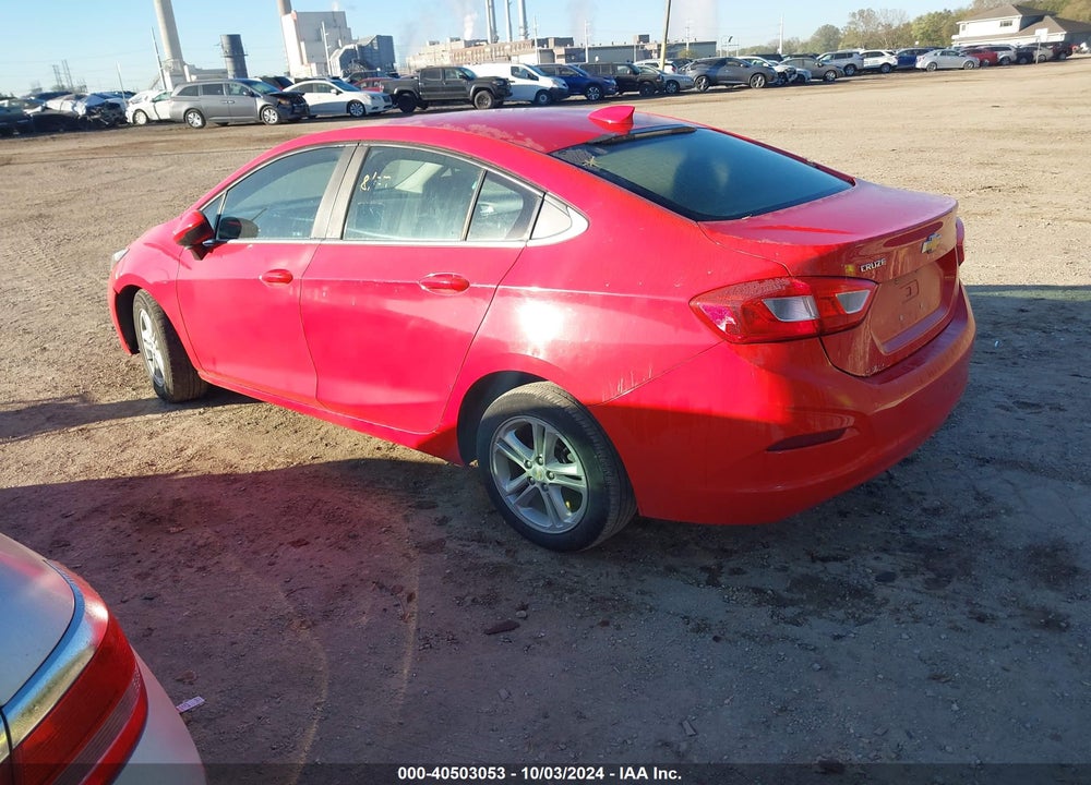 2017 CHEVROLET CRUZE LT AUTO VIN: 1G1BE5SM3H7133547