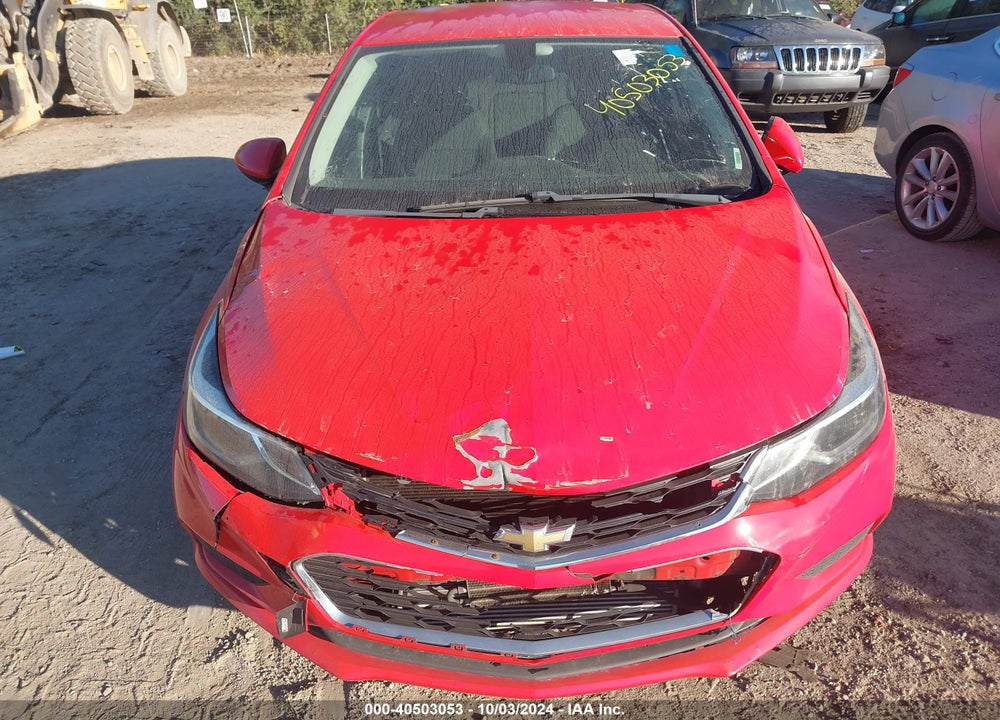 2017 CHEVROLET CRUZE LT AUTO VIN: 1G1BE5SM3H7133547