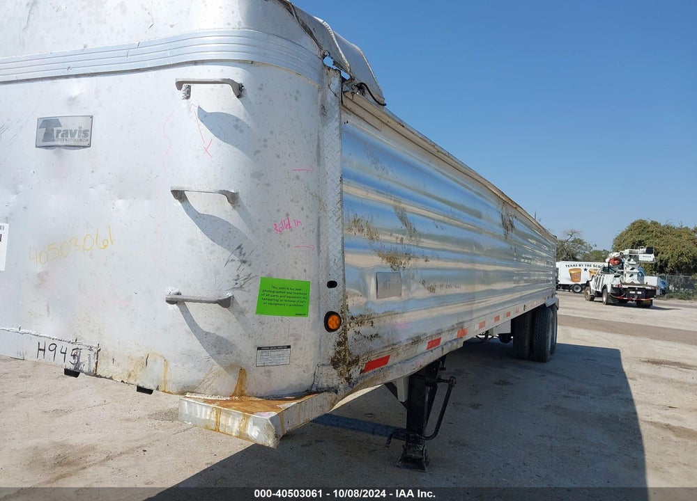 2006 TRAVIS BODY & TRAILER TRAILER VIN: 48X1F372261004047