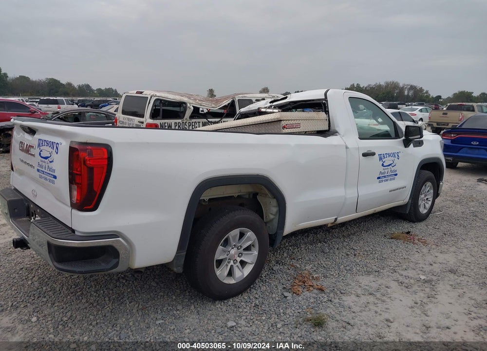 2023 GMC SIERRA 1500 2WD  LONG BOX PRO VIN: 3GTNHAED6PG340341