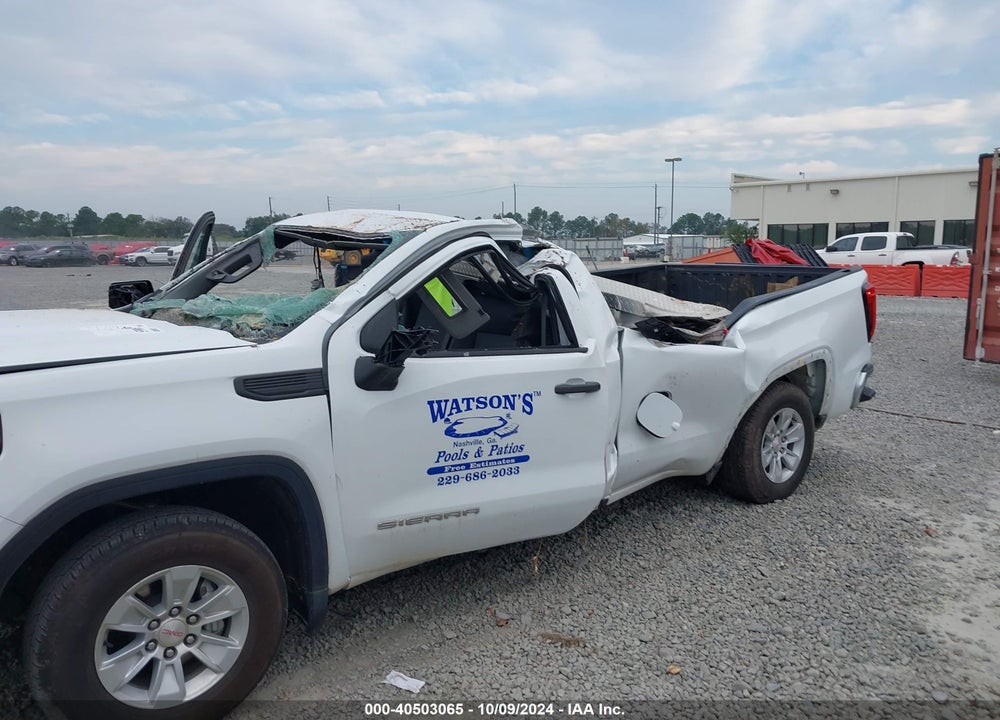 2023 GMC SIERRA 1500 2WD  LONG BOX PRO VIN: 3GTNHAED6PG340341