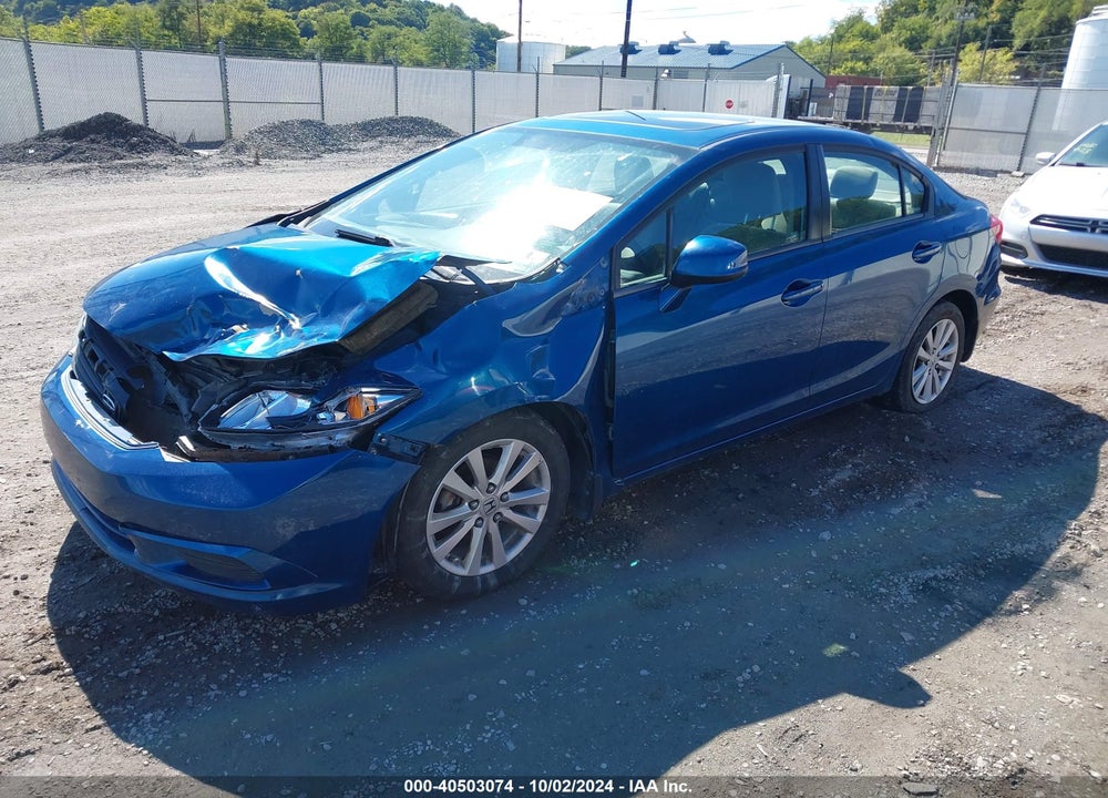 2012 HONDA CIVIC EX VIN: 2HGFB2F89CH541935
