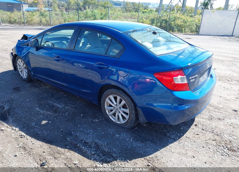 2012 HONDA CIVIC EX VIN: 2HGFB2F89CH541935