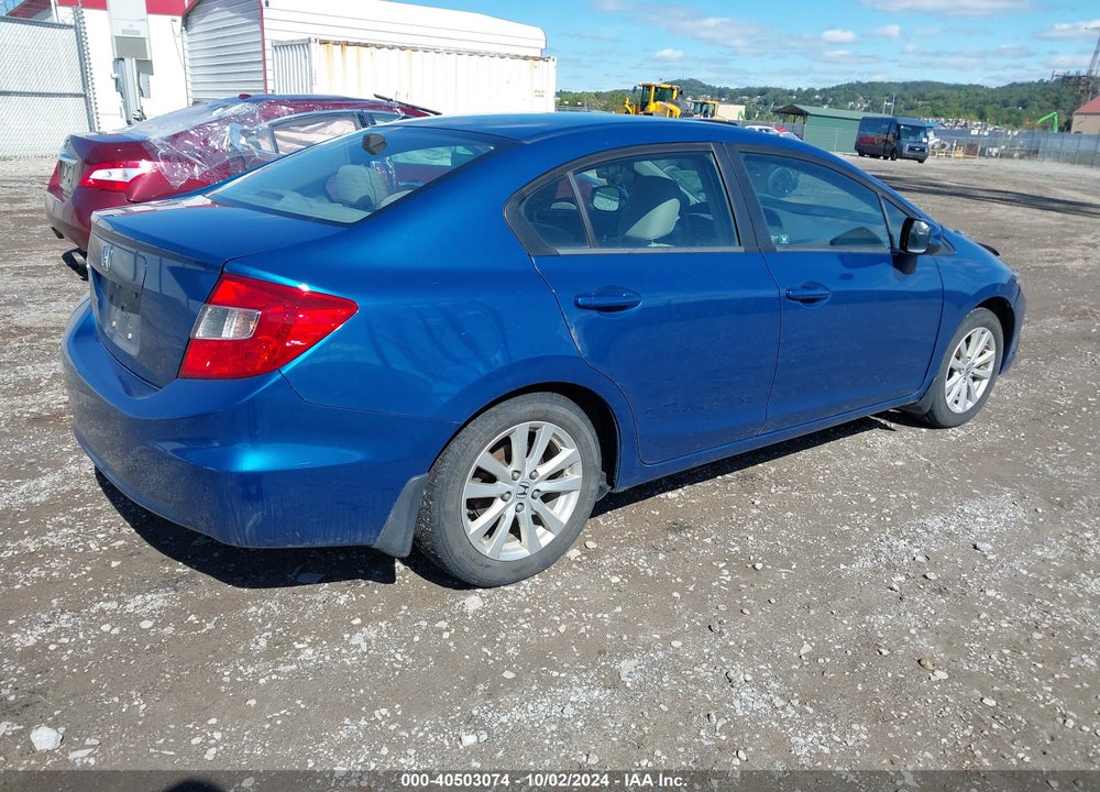 2012 HONDA CIVIC EX VIN: 2HGFB2F89CH541935