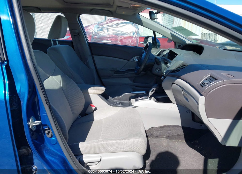 2012 HONDA CIVIC EX VIN: 2HGFB2F89CH541935