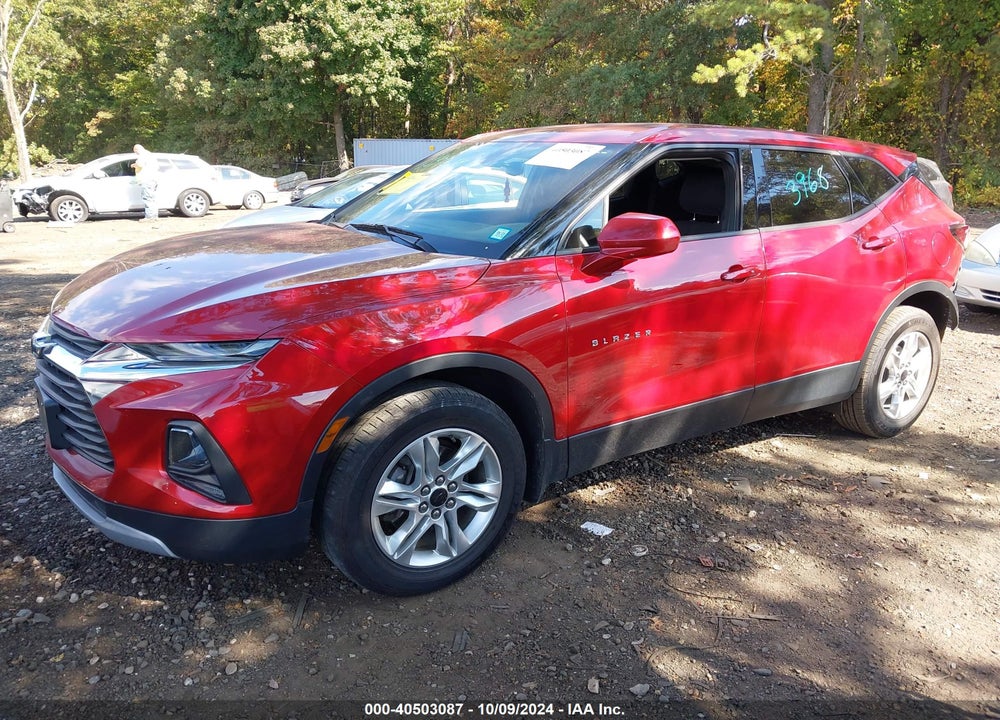 2019 CHEVROLET BLAZER VIN: 3GNKBBRA2KS649571