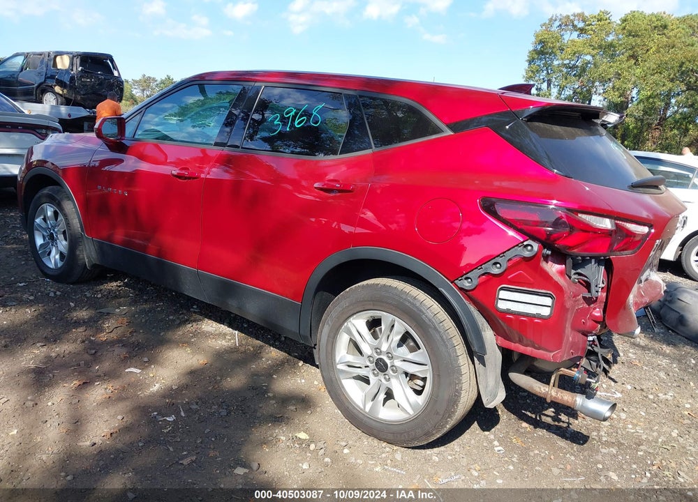 2019 CHEVROLET BLAZER VIN: 3GNKBBRA2KS649571