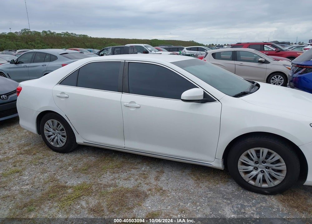 2012 TOYOTA CAMRY LE VIN: 4T1BF1FKXCU164029