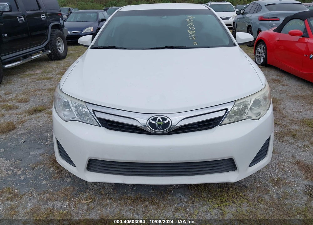 2012 TOYOTA CAMRY LE VIN: 4T1BF1FKXCU164029