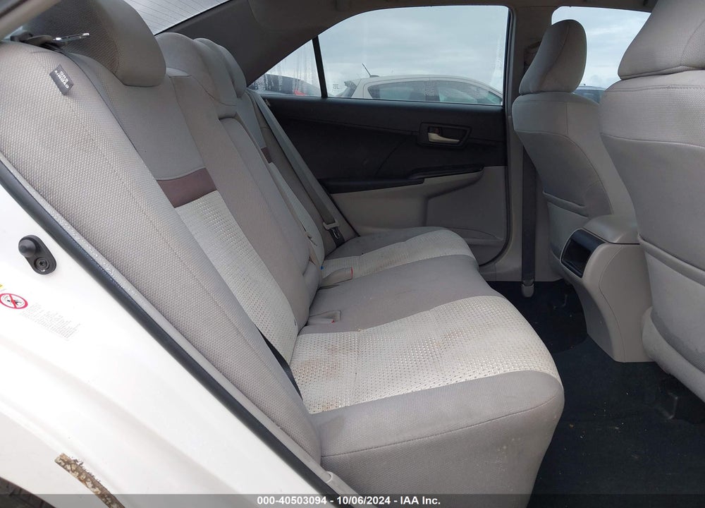 2012 TOYOTA CAMRY LE VIN: 4T1BF1FKXCU164029