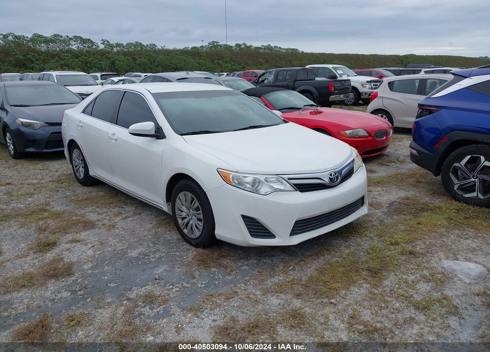 2012 TOYOTA CAMRY LE VIN: 4T1BF1FKXCU164029