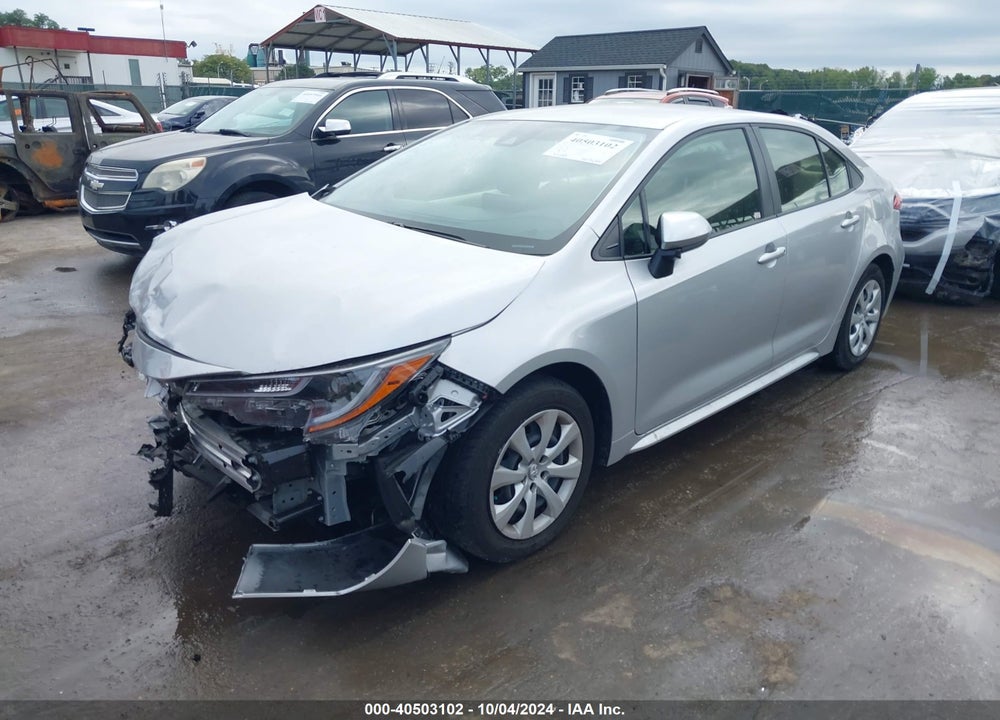 2022 TOYOTA COROLLA LE VIN: JTDEPMAE5N3030460