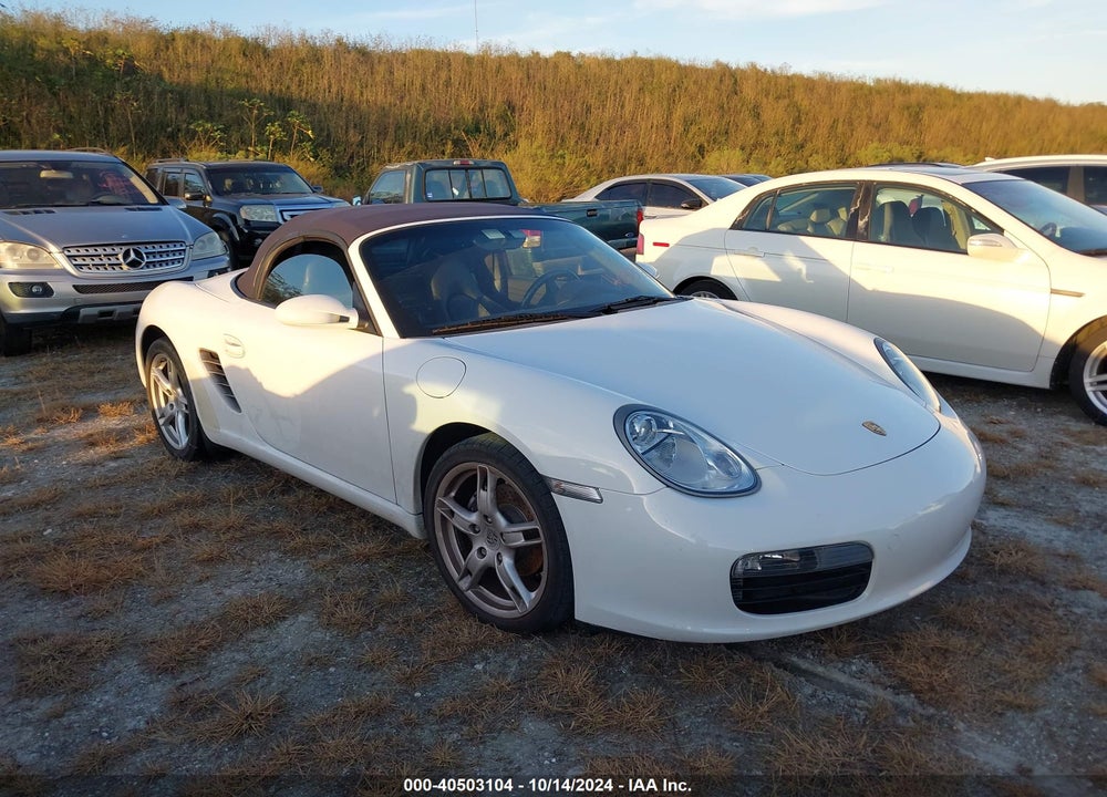 2008 PORSCHE BOXSTER LIMITED EDITION VIN: WP0CA29808U711491