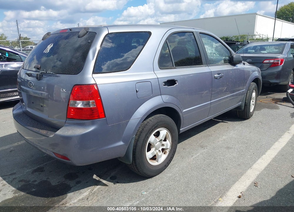 2009 KIA SORENTO LX BASE VIN: KNDJD735595890486