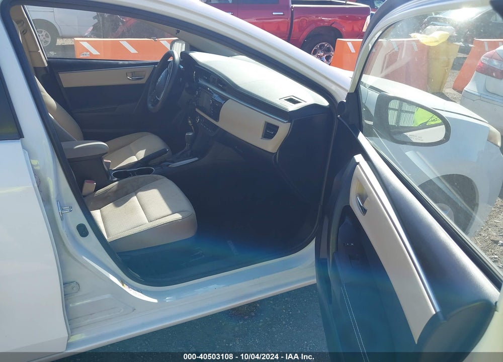 2015 TOYOTA COROLLA LE VIN: 5YFBURHE3FP246153