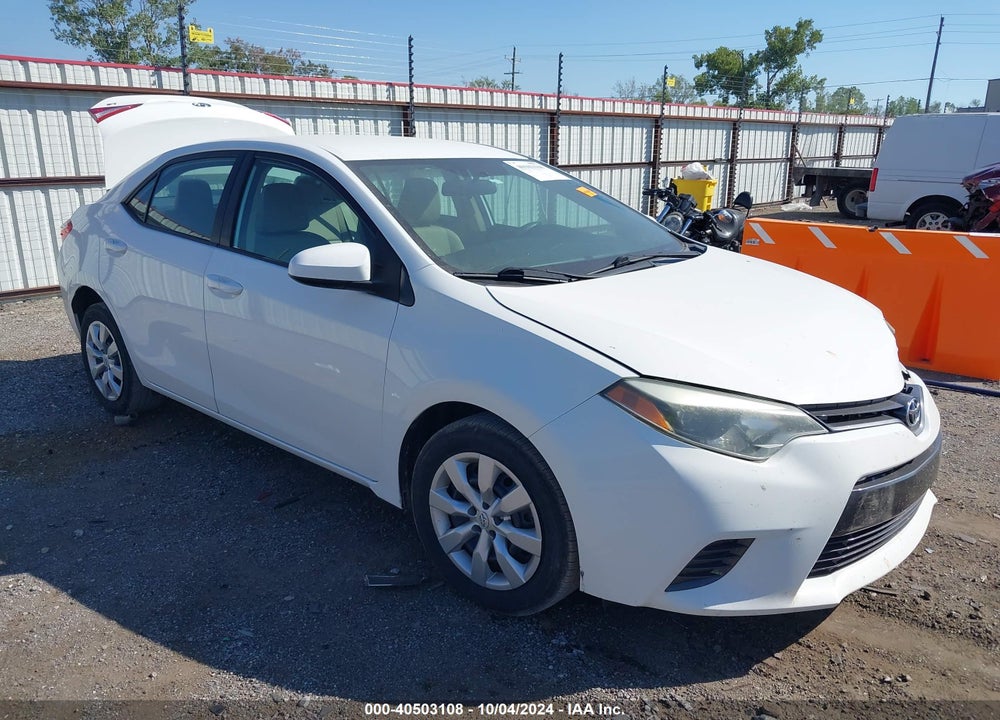 2015 TOYOTA COROLLA LE VIN: 5YFBURHE3FP246153