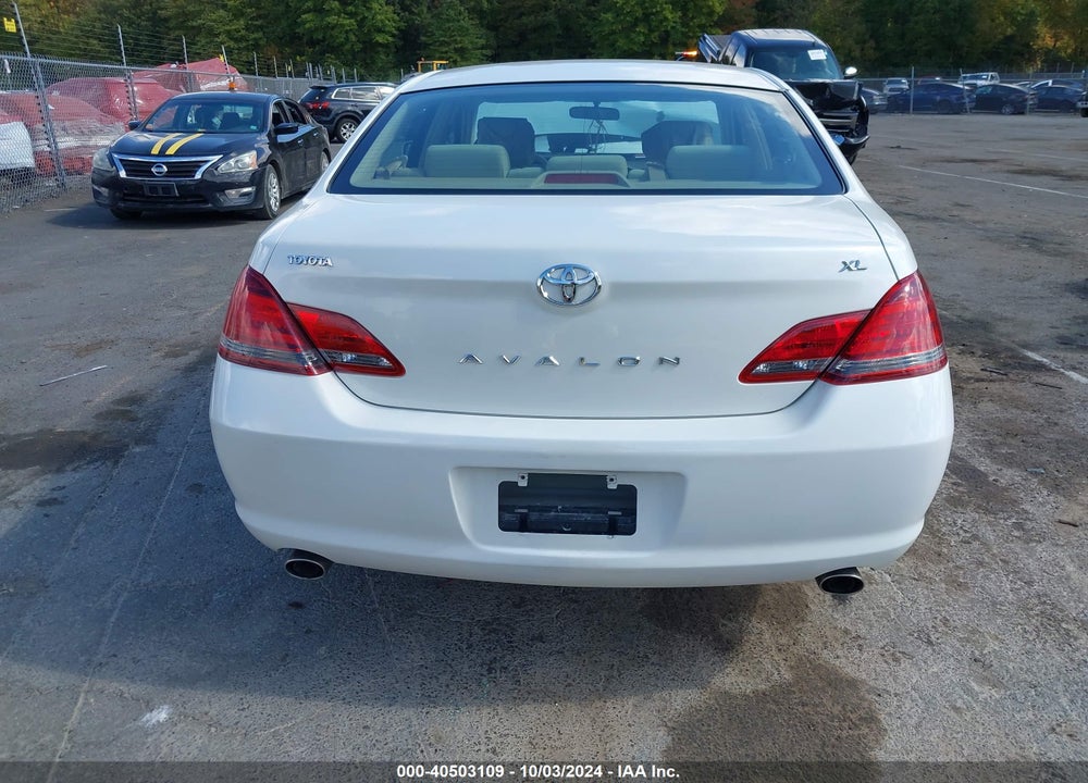 2008 TOYOTA AVALON XL VIN: 4T1BK36B18U287913