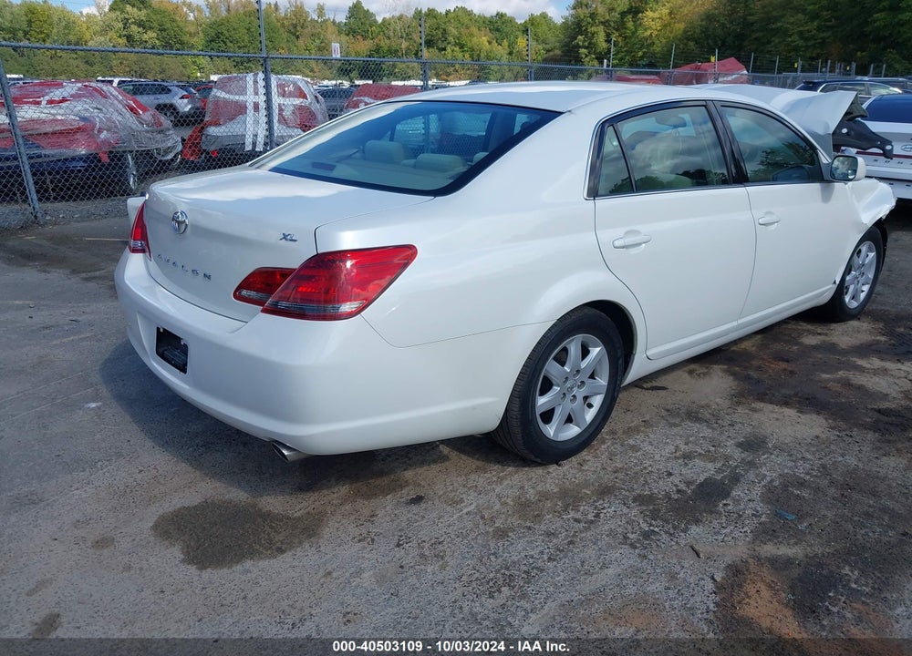2008 TOYOTA AVALON XL VIN: 4T1BK36B18U287913
