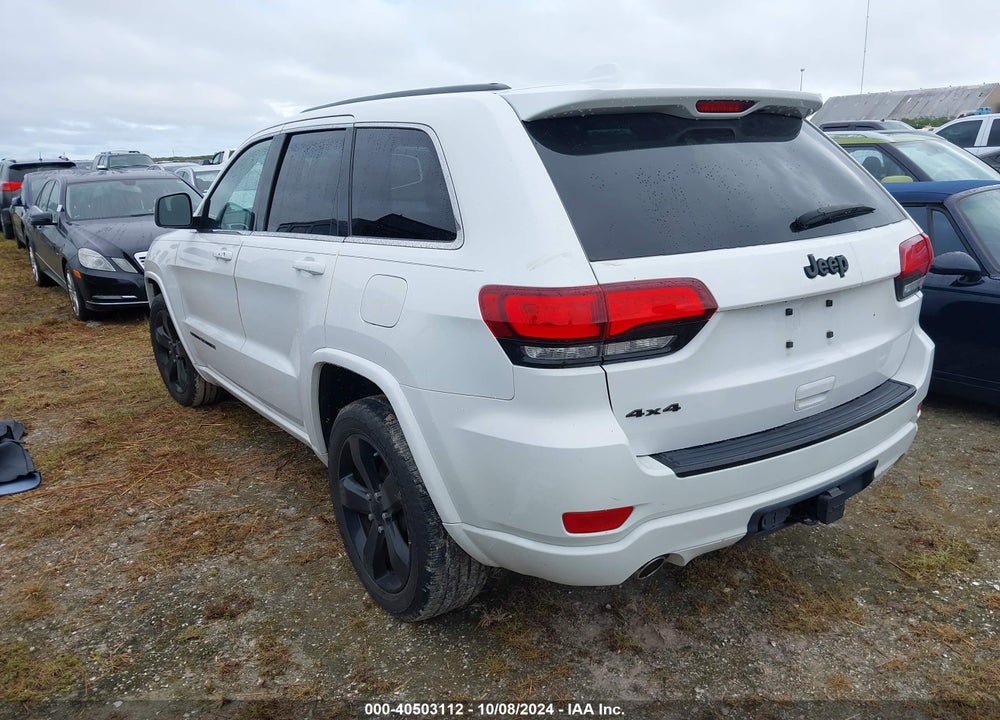2015 JEEP GRAND CHEROKEE ALTITUDE VIN: 1C4RJFAG9FC783524