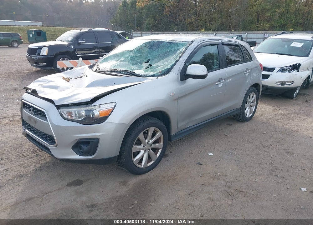 2015 MITSUBISHI OUTLANDER SPORT ES VIN: 4A4AP3AU5FE047435