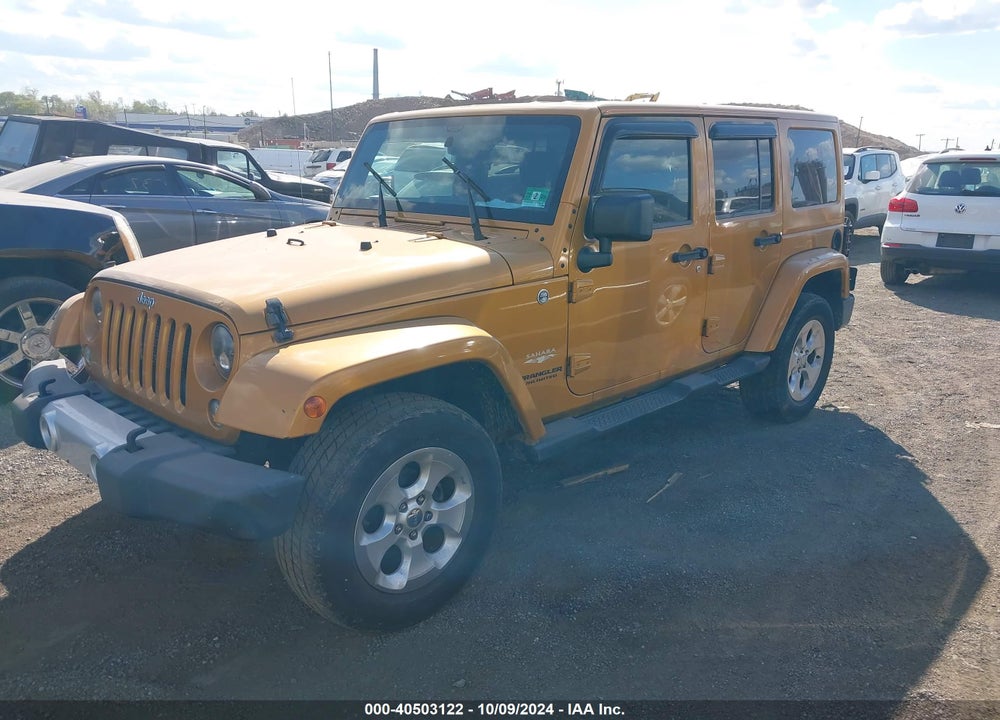 2014 JEEP WRANGLER UNLIMITED SAHARA VIN: 1C4BJWEG3EL183933