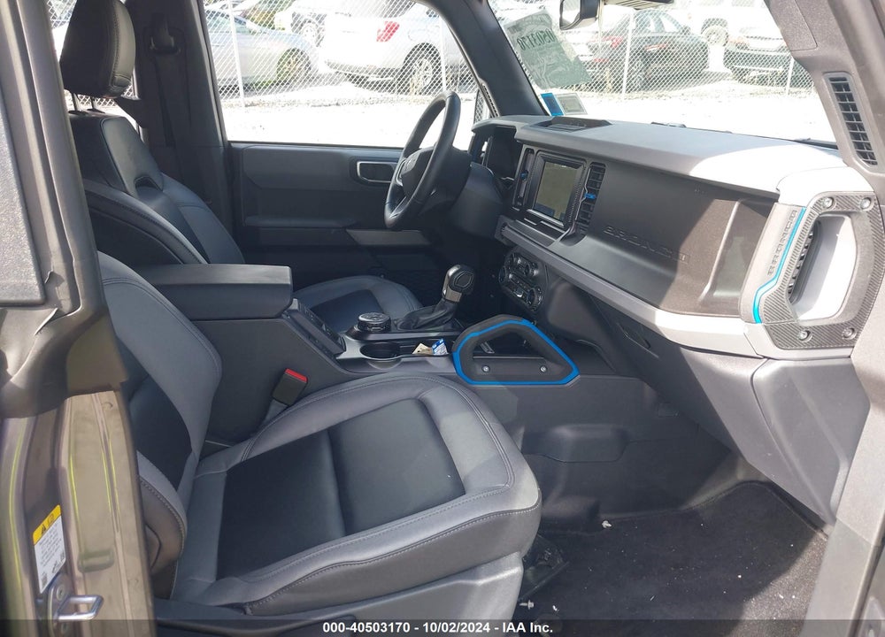 2023 FORD BRONCO BLACK DIAMOND VIN: 1FMEE5DH8PLC11679