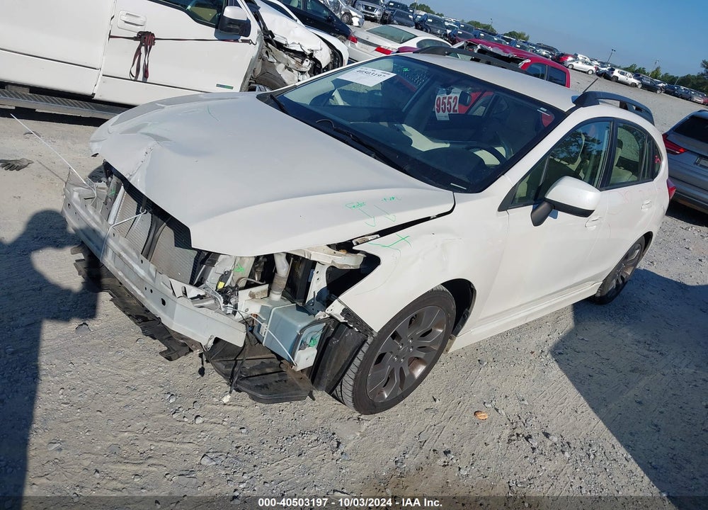 2012 SUBARU IMPREZA 2.0I SPORT PREMIUM VIN: JF1GPAL69CH216764