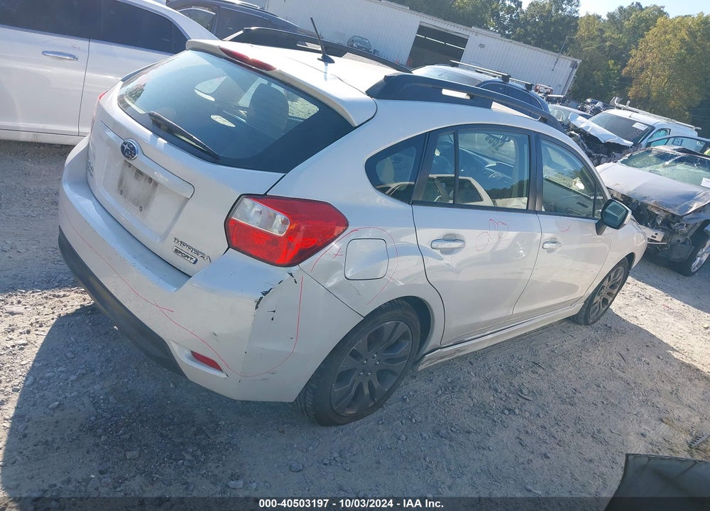 2012 SUBARU IMPREZA 2.0I SPORT PREMIUM VIN: JF1GPAL69CH216764