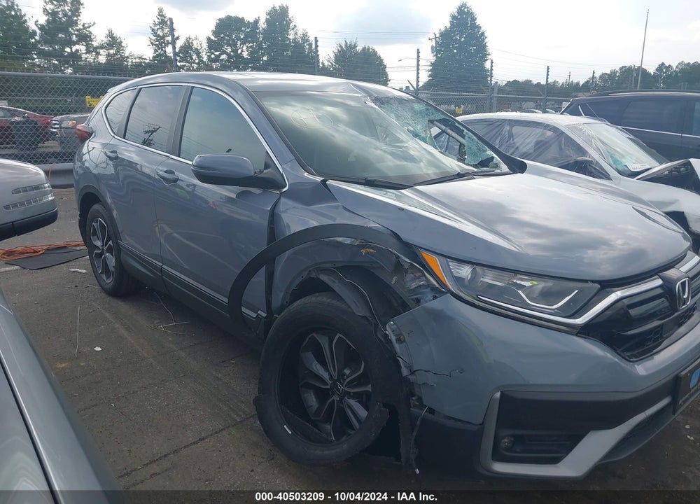 2021 HONDA CR-V 2WD EX-L VIN: 2HKRW1H83MH404733