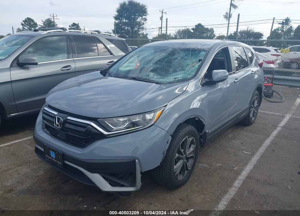 2021 HONDA CR-V 2WD EX-L VIN: 2HKRW1H83MH404733