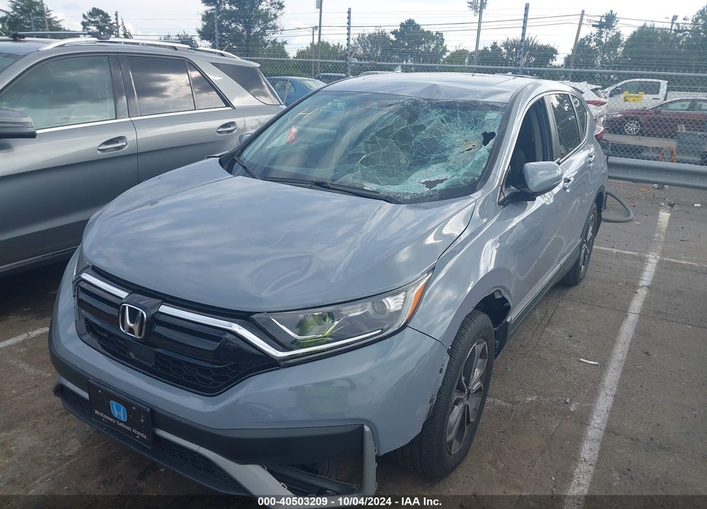 2021 HONDA CR-V 2WD EX-L VIN: 2HKRW1H83MH404733