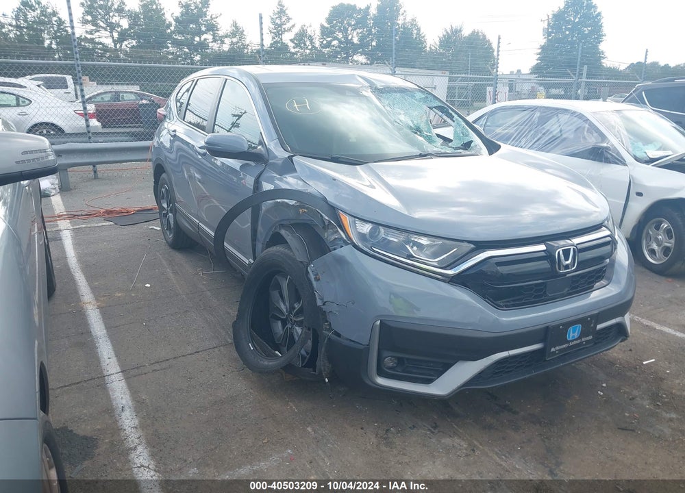 2021 HONDA CR-V 2WD EX-L VIN: 2HKRW1H83MH404733