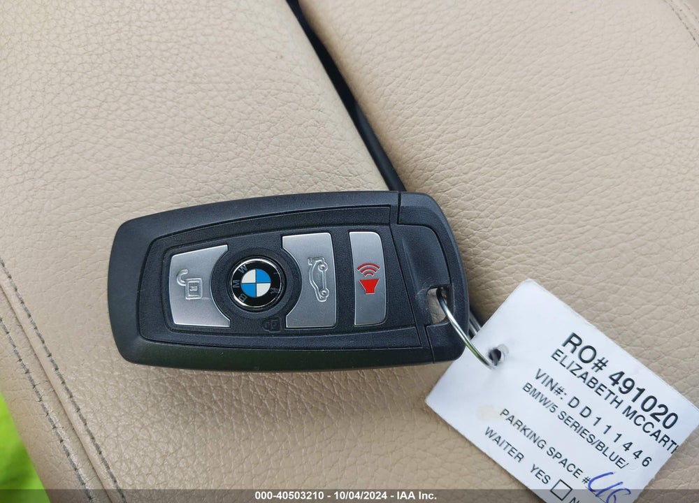 2013 BMW 528I XDRIVE VIN: WBAXH5C52DD111446