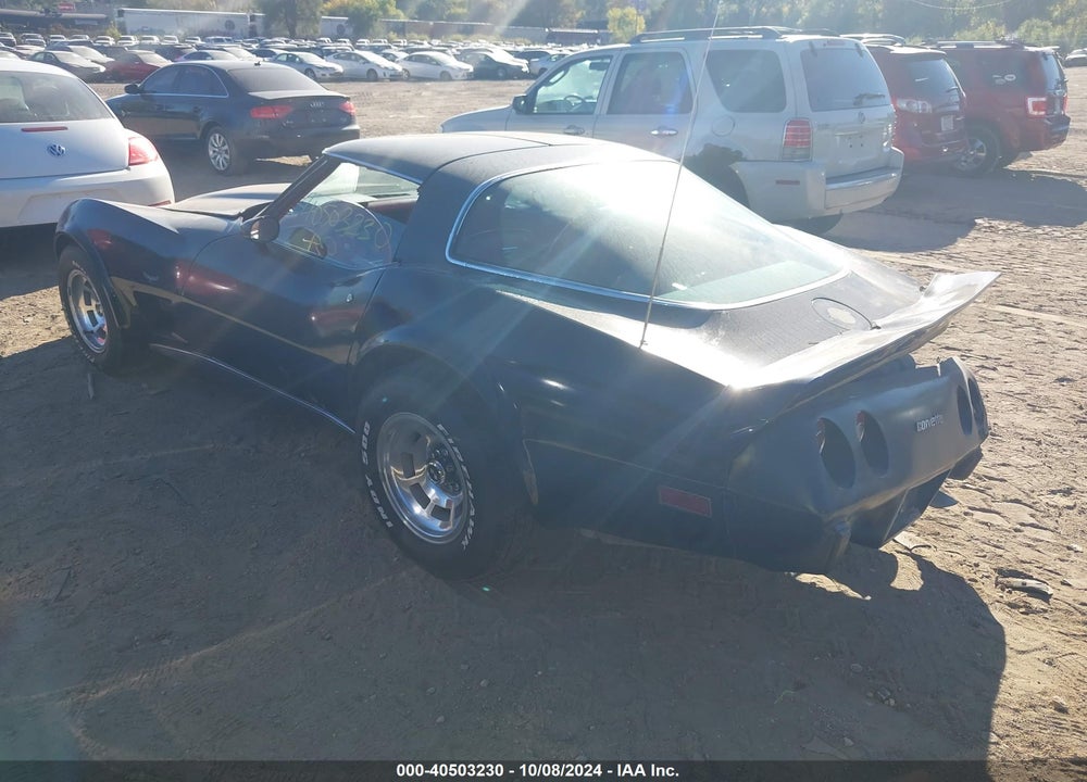 1978 CHEVROLET CORVETTE VIN: 1Z87L8S429993