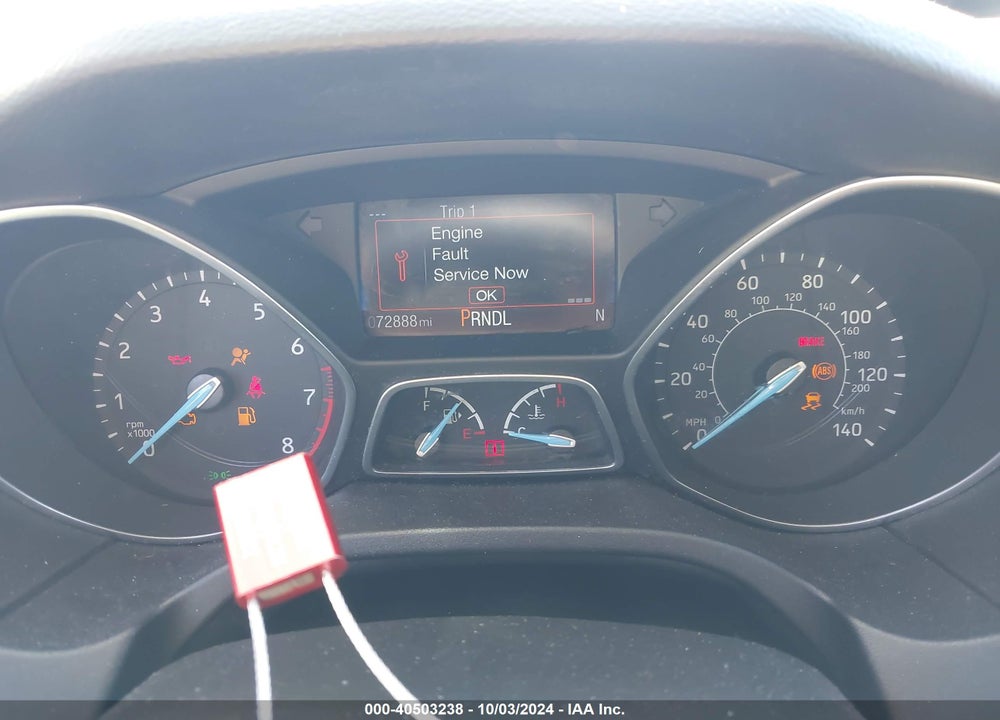 2017 FORD FOCUS SE VIN: 1FADP3K24HL258633