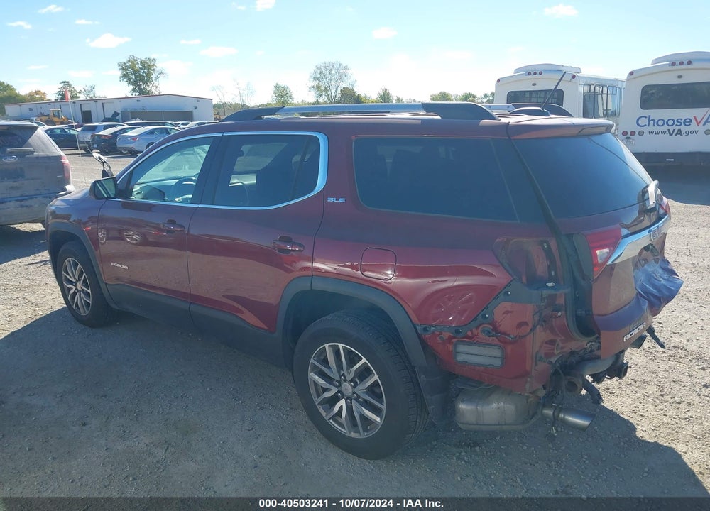 2018 GMC ACADIA SLE-2 VIN: 1GKKNLLS8JZ207794