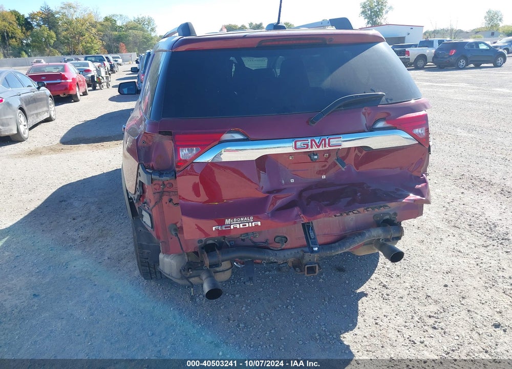 2018 GMC ACADIA SLE-2 VIN: 1GKKNLLS8JZ207794