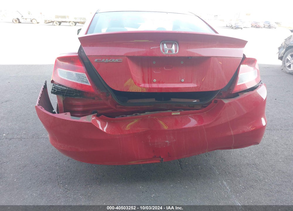 2013 HONDA CIVIC LX VIN: 2HGFG3B50DH506737