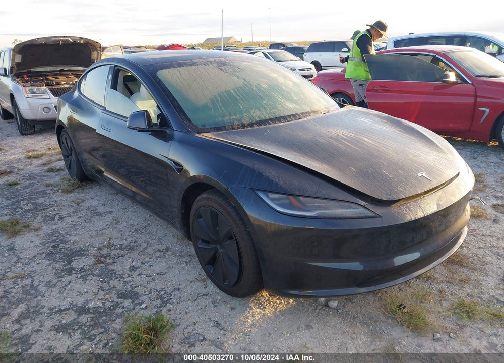 2024 TESLA MODEL 3 LONG RANGE DUAL MOTOR ALL-WHEEL DRIVE VIN: 5YJ3E1EB9RF755581