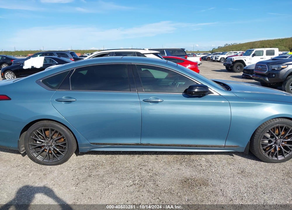 2018 GENESIS G80 3.3T SPORT VIN: KMHGN4JB9JU222565