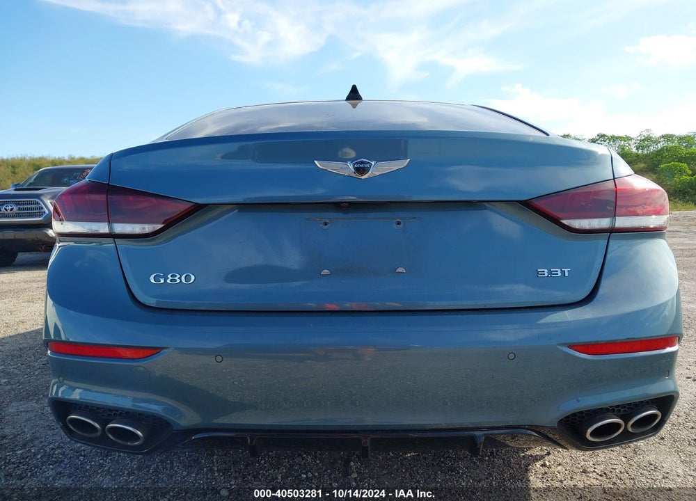 2018 GENESIS G80 3.3T SPORT VIN: KMHGN4JB9JU222565