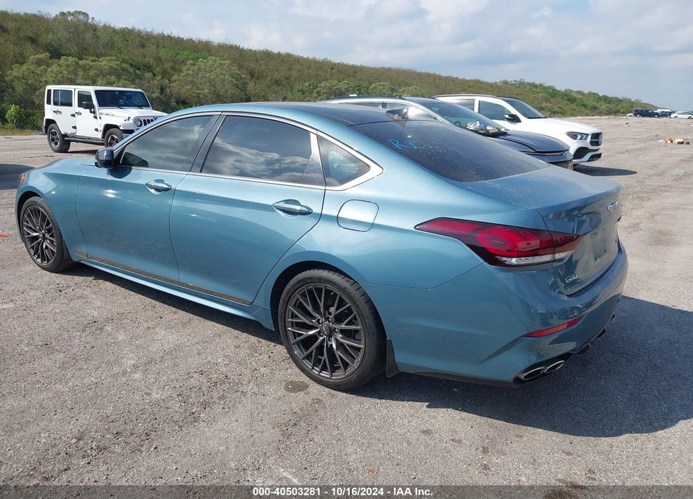 2018 GENESIS G80 3.3T SPORT VIN: KMHGN4JB9JU222565