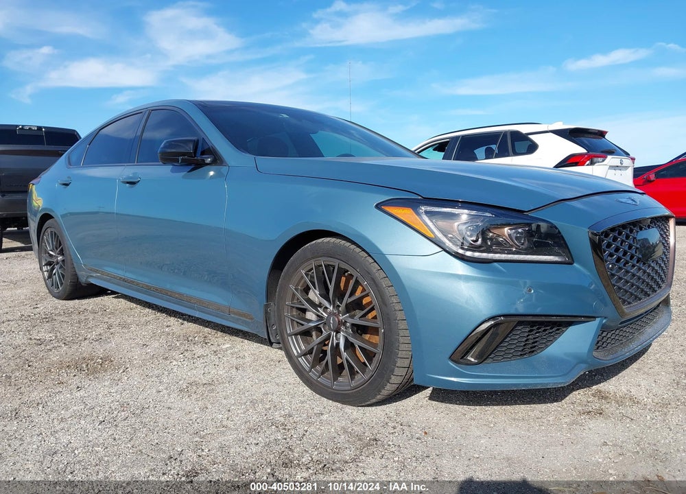 2018 GENESIS G80 3.3T SPORT VIN: KMHGN4JB9JU222565