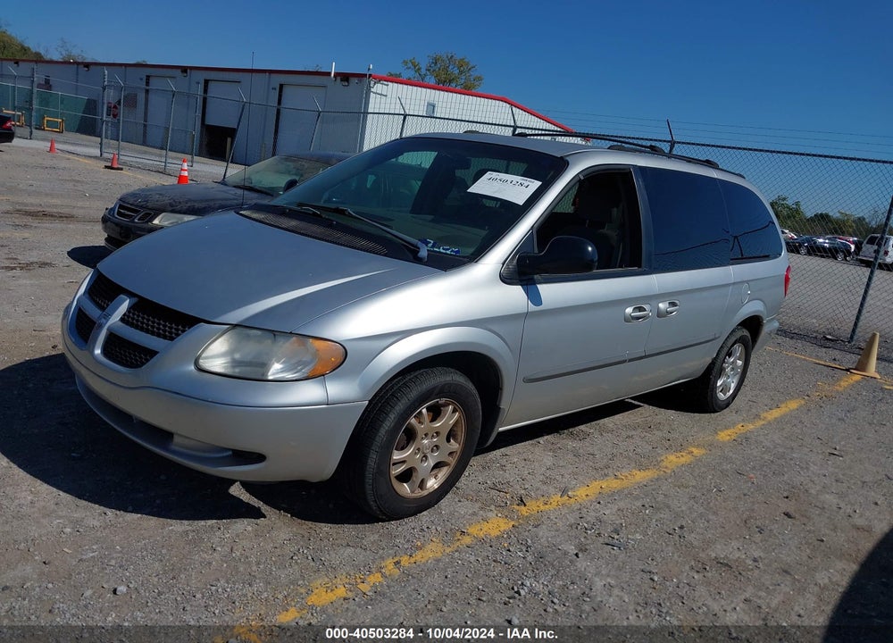 2002 DODGE GRAND CARAVAN EX VIN: 2B4GP74L92R721589